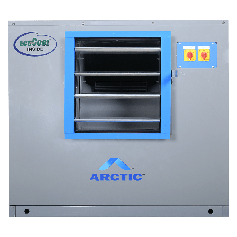 Free Flow side discharge air cooler #1 front