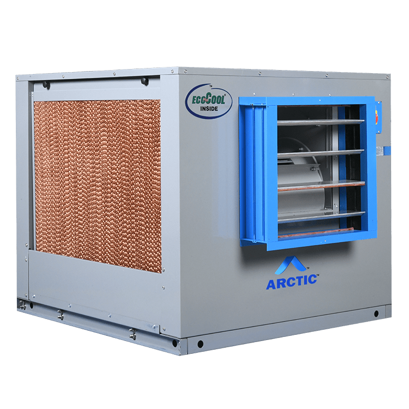Free Flow side discharge air cooler #5 front left 45 degree